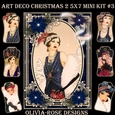 Art Deco Christmas 2  5X7  Mini Kit #3