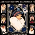 Art Deco Christmas 2  5X7  Mini Kit #5