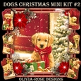 Dogs Christmas Mini Kit #2   