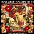 Dogs Christmas Mini Kit #3   
