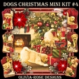 Dogs Christmas Mini Kit #4   
