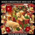 Dogs Christmas Mini Kit #5   