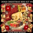 Dogs Christmas Mini Kit #6   