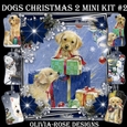 Dogs Christmas 2 Mini Kit #2   