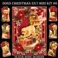 Dogs Christmas 5X7  Mini Kit #6