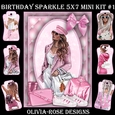Birthday Sparkle 5X7 Mini Kit #1 1