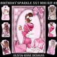 Birthday Sparkle 5X7 Mini Kit #2 1