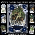Winter Gathering 5X7 Mini Kit #6