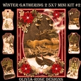 Winter Gathering 2 5X7 Mini Kit #2