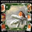 Winter Robins 2 Mini Kit #3