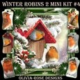 Winter Robins 2 Mini Kit #4