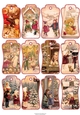 Christmas Vintage Tags #3