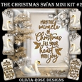 The Christmas Swan Mini Kit #2 NO TEXT AND **