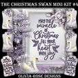 The Christmas Swan Mini Kit #4 NO TEXT AND **