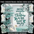 The Christmas Swan Mini Kit #5 NO TEXT AND **