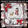 Frosty Friends Mini Kit #4   NO BOW** 