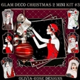 Glam Deco Christmas 2 Mini Kit #3  