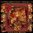 Father Christmas 2 Mini Kit #1 NO BELLS OR FLOWER**