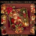 Father Christmas 2 Mini Kit #2 NO BELLS OR FLOWER**