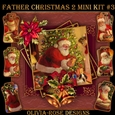 Father Christmas 2 Mini Kit #3 NO BELLS OR FLOWER**