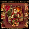 Father Christmas 2 Mini Kit #4 NO BELLS OR FLOWER**