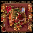 Father Christmas 2 Mini Kit #5 NO BELLS OR FLOWER**