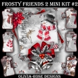 Frosty Friends 2 Mini Kit #2   NO BELLS OR FLOWER** 