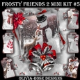 Frosty Friends 2 Mini Kit #5   NO BELLS OR FLOWER** 