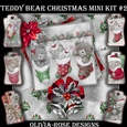 Teddy Bear Christmas Mini Kit #2