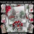 Teddy Bear Christmas Mini Kit #5