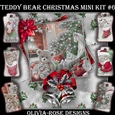 Teddy Bear Christmas Mini Kit #6