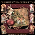 Christmas Vintage Mini Kit #3