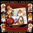 Winter Robins 3 Mini Kit #6 