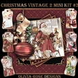 Christmas vintage 2 Mini Kit #3