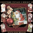 Christmas vintage 2 Mini Kit #5