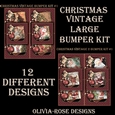 Christmas vintage 1&2 Large Bumper Kit #1