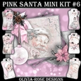 Pink Santa Mini Kit #6    