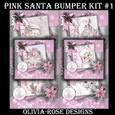 Pink Santa Bumper Kit #1    