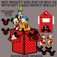 Hot Diggity Dog Pop Up Box #3