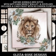 Safari Animals Mini Kit #3  