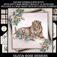 Safari Animals Mini Kit #4  