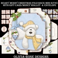 Beary Merry Christmas Fold Back Mini Kit#3   