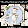 Beary Merry Christmas Fold Back Mini Kit#4   