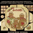 Ginger Bread Men Fold Back Mini Kit#5   