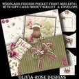Woodland Friends Pocket Front Mini Kit#1
