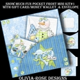 Snow Much Fun Pocket Front Mini Kit#1