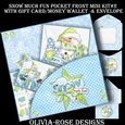 Snow Much Fun Pocket Front Mini Kit#2