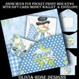 Snow Much Fun Pocket Front Mini Kit#3