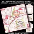Mr & Mrs Claus Pocket Front Mini Kit#1