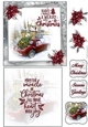 Merry Little Christmas 6X6 Topper Sheet #1 